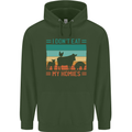 I Don't Eat My Homies Funny Vegan Vegetarian Childrens Kids Hoodie Forest Green
