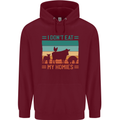 I Don't Eat My Homies Funny Vegan Vegetarian Childrens Kids Hoodie Maroon