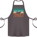 I Don't Eat My Homies Funny Vegan Vegetarian Cotton Apron 100% Organic Dark Grey
