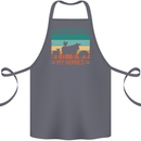 I Don't Eat My Homies Funny Vegan Vegetarian Cotton Apron 100% Organic Steel