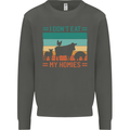 I Don't Eat My Homies Funny Vegan Vegetarian Kids Sweatshirt Jumper Storm Grey