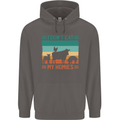 I Don't Eat My Homies Funny Vegan Vegetarian Mens 80% Cotton Hoodie Charcoal