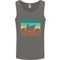 I Don't Eat My Homies Funny Vegan Vegetarian Mens Vest Tank Top Charcoal