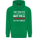 I Don't Mean I'm a Swimmer Swimming Childrens Kids Hoodie Irish Green