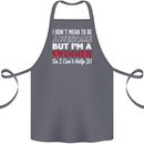 I Don't Mean I'm a Swimmer Swimming Cotton Apron 100% Organic Steel