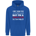 I Don't Mean to Be Chess Player Childrens Kids Hoodie Royal Blue