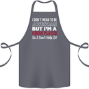 I Don't Mean to Be Chess Player Cotton Apron 100% Organic Steel