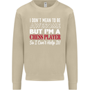 I Don't Mean to Be Chess Player Mens Sweatshirt Jumper Sand