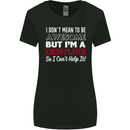 I Don't Mean to Be Chess Player Womens Wider Cut T-Shirt Black
