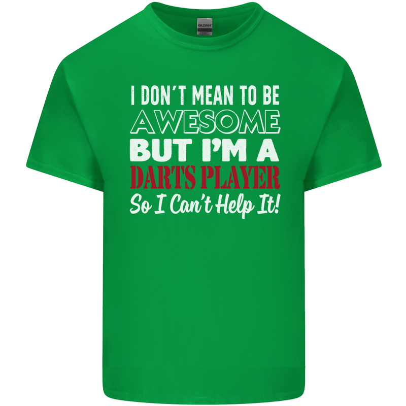 I Don't Mean to Be Darts Player Kids T-Shirt Childrens Irish Green