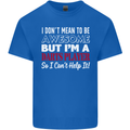 I Don't Mean to Be Darts Player Kids T-Shirt Childrens Royal Blue