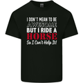 I Don't Mean to Be I Ride a Horse Riding Kids T-Shirt Childrens Black