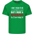 I Don't Mean to Be I Ride a Horse Riding Kids T-Shirt Childrens Irish Green