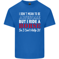 I Don't Mean to Be I Ride a Horse Riding Kids T-Shirt Childrens Royal Blue