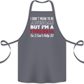 I Don't Mean to Be I'm a Fisherman Fishing Cotton Apron 100% Organic Steel