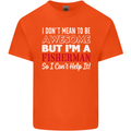 I Don't Mean to Be I'm a Fisherman Fishing Kids T-Shirt Childrens Orange