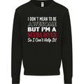 I Don't Mean to Be I'm a Scuba Diver Diving Kids Sweatshirt Jumper Black