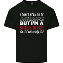 I Don't Mean to Be I'm a Scuba Diver Diving Kids T-Shirt Childrens Black
