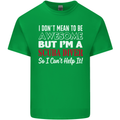 I Don't Mean to Be I'm a Scuba Diver Diving Kids T-Shirt Childrens Irish Green