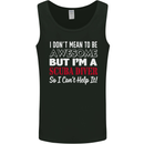 I Don't Mean to Be I'm a Scuba Diver Diving Mens Vest Tank Top Black