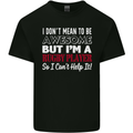 I Don't Mean to Be a Rugby Player Funny Kids T-Shirt Childrens Black
