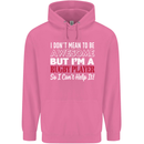 I Don't Mean to Be a Rugby Player Funny Mens 80% Cotton Hoodie Azelea