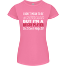 I Don't Mean to Be a Rugby Player Funny Womens Petite Cut T-Shirt Azalea