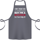I Don't Mean to Be but I'm Runner Running Cotton Apron 100% Organic Steel