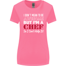 I Don't Mean to Be but I'm a Chef Womens Wider Cut T-Shirt Azalea