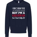 I Don't Mean to Be but I'm a Grandad Mens Sweatshirt Jumper Navy Blue
