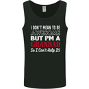 I Don't Mean to Be but I'm a Grandad Mens Vest Tank Top Black