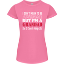 I Don't Mean to Be but I'm a Grandad Womens Petite Cut T-Shirt Azalea