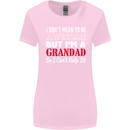 I Don't Mean to Be but I'm a Grandad Womens Wider Cut T-Shirt Light Pink