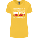 I Don't Mean to Be but I'm a Grandad Womens Wider Cut T-Shirt Yellow