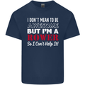 I Don't Mean to Be but I'm a Rower Rowing Kids T-Shirt Childrens Navy Blue