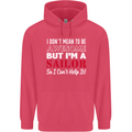 I Don't Mean to Be but I'm a Sailor Sailing Childrens Kids Hoodie Heliconia