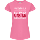 I Don't Mean to Be but I'm an Uncle's Day Womens Petite Cut T-Shirt Azalea