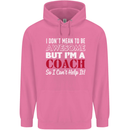 I Don't Mean to but I'm a Coach Rugby Footy Childrens Kids Hoodie Azalea