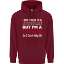 I Don't Mean to but I'm a Coach Rugby Footy Childrens Kids Hoodie Maroon