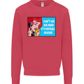 I Don't See Him Football Player Team Funny Mens Sweatshirt Jumper Heliconia