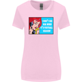 I Don't See Him Football Player Team Funny Womens Wider Cut T-Shirt Light Pink