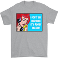 I Don't See Him Rugby Player Union Funny Mens T-Shirt Cotton Gildan Sports Grey