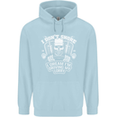 I Don't Snore Driving My Lorry Driver Childrens Kids Hoodie Light Blue