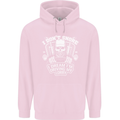 I Don't Snore Driving My Lorry Driver Childrens Kids Hoodie Light Pink