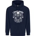 I Don't Snore Driving My Lorry Driver Childrens Kids Hoodie Navy Blue