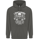 I Don't Snore Driving My Lorry Driver Childrens Kids Hoodie Storm Grey