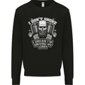 I Don't Snore Driving My Lorry Driver Kids Sweatshirt Jumper Black