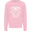I Don't Snore Driving My Lorry Driver Kids Sweatshirt Jumper Light Pink