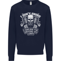 I Don't Snore Driving My Lorry Driver Kids Sweatshirt Jumper Navy Blue