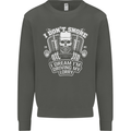 I Don't Snore Driving My Lorry Driver Kids Sweatshirt Jumper Storm Grey